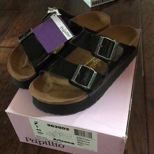 Birkenstock platform papillio sandals